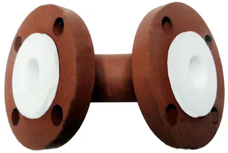 PTFE-FEP-PFA-Lined 45 Degree Elbow