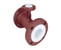 PTFE-FEP-PFA-Lined-Unequal-Tee